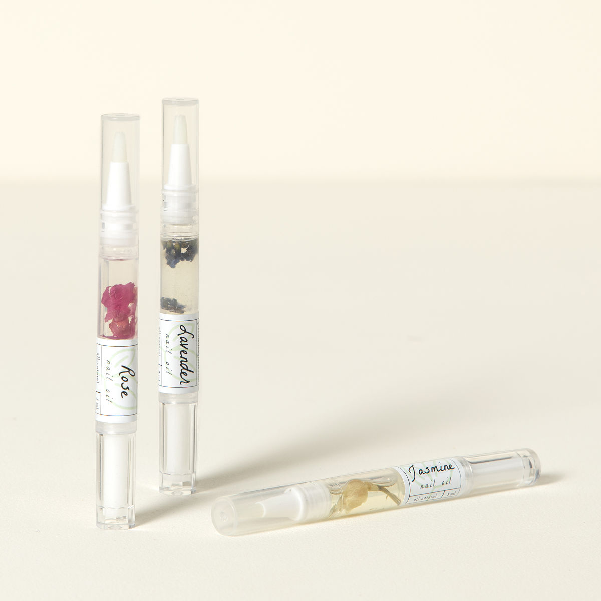 Nourishing Floral Nail Care Pens – Set of 3
