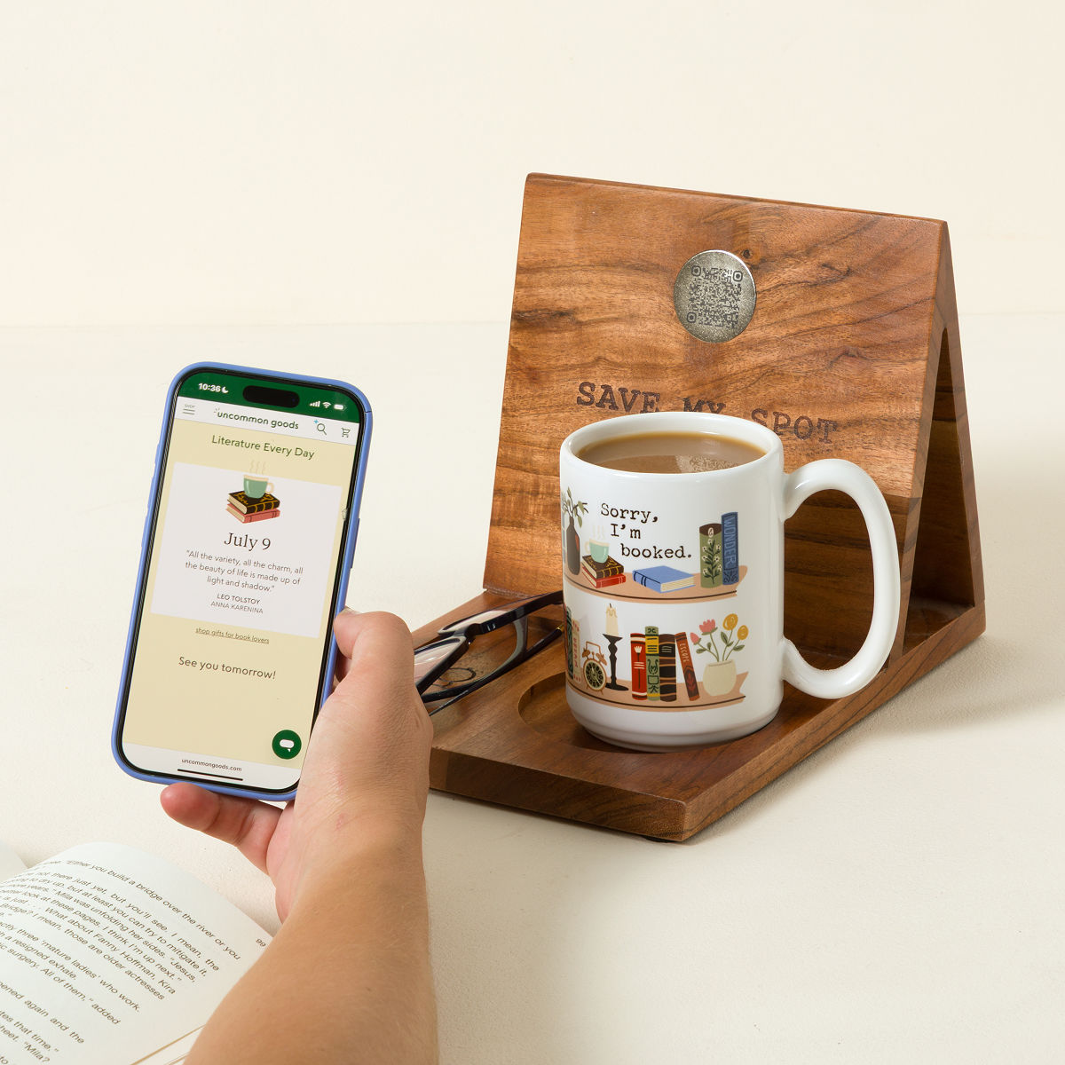 Book Nookâ„¢ Reading Valet