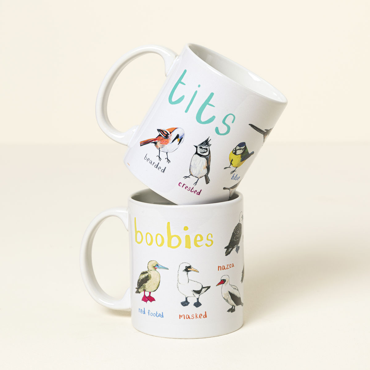 Fowl Language Mug – Tits & Boobies