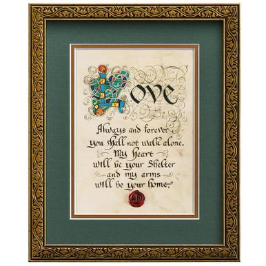 Always And Forever Irish Wall Print