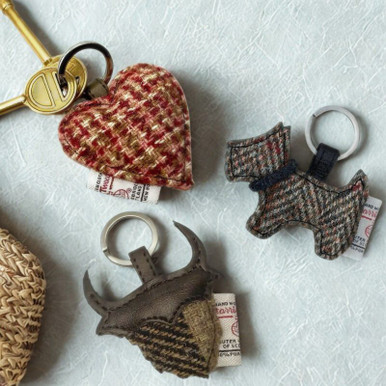Handcrafted Harris Tweed Keyring