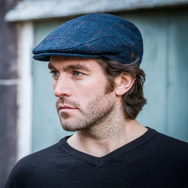 Mucros Weavers Trinity Tweed Flat Cap